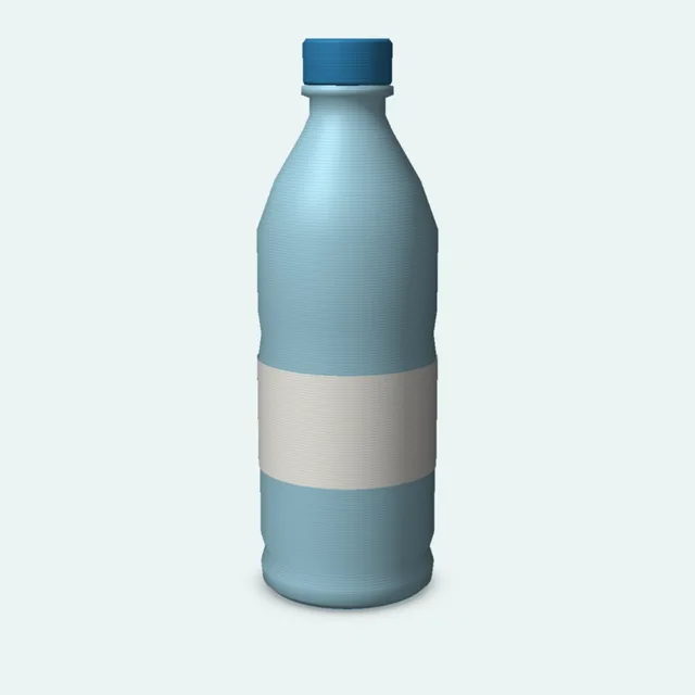 A used plastic bottle
